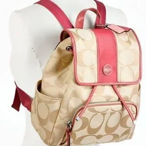 Coach | Bags | Coach Signature Sis Backpack Brand New Msrp  display picture 2
